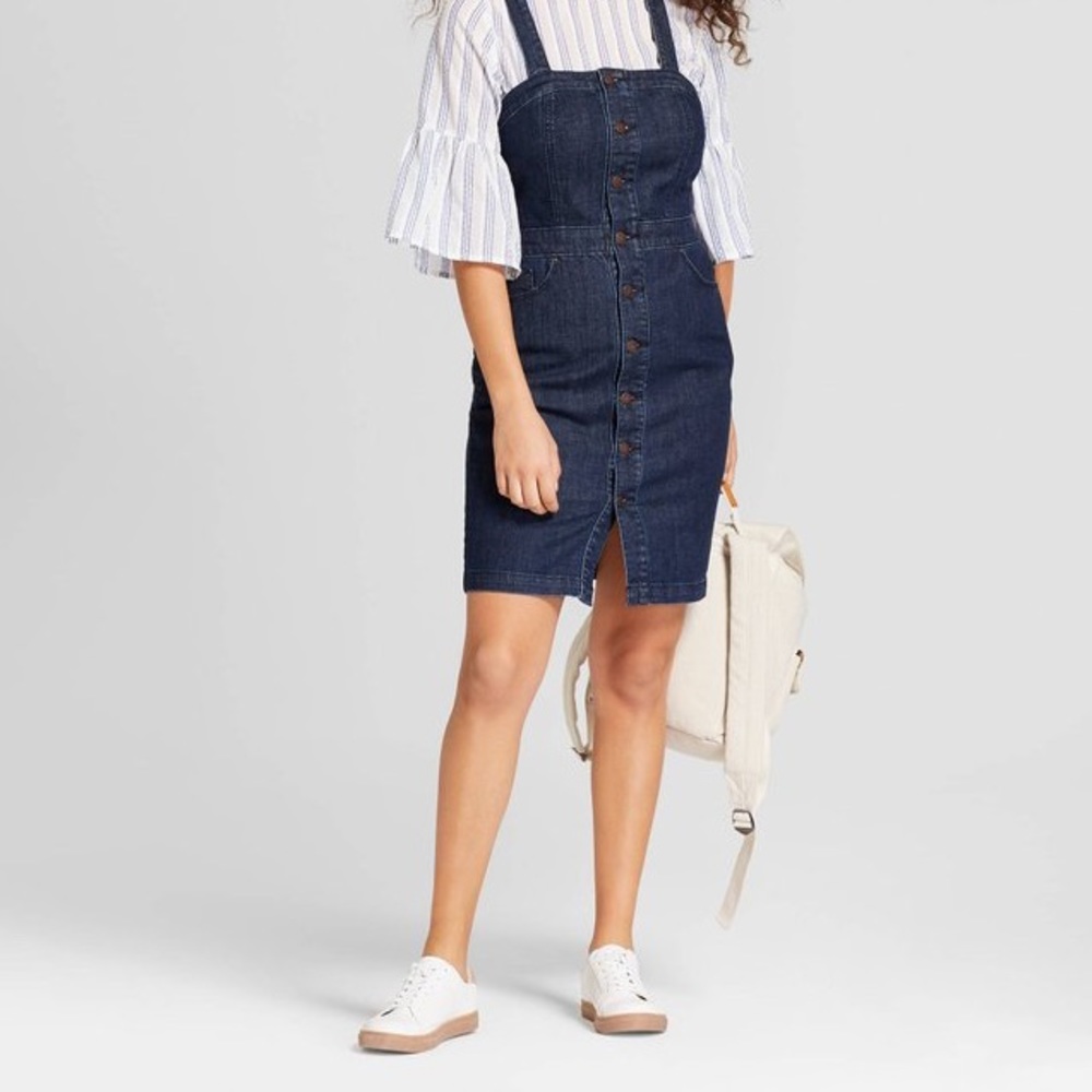 Universal Threads Button Front Denim Dress
